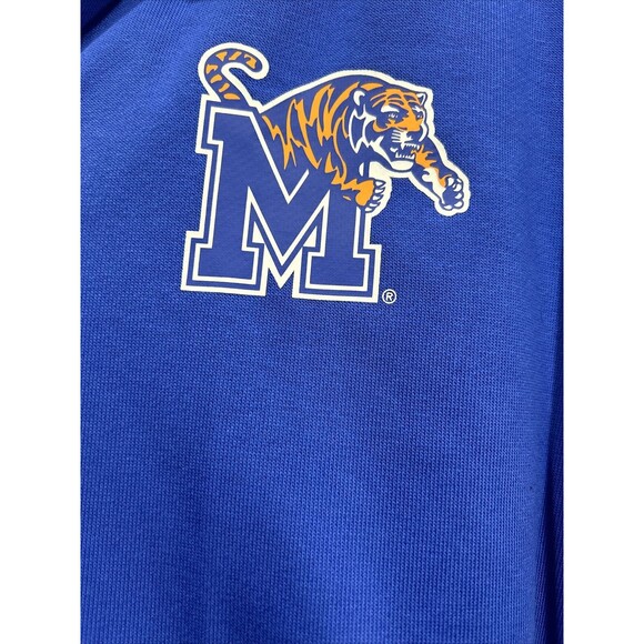 Nike Dri Fit Men’s Memphis Tigers Zip Up Hoodie Sweater - L - NWT - Picture 4 of 6